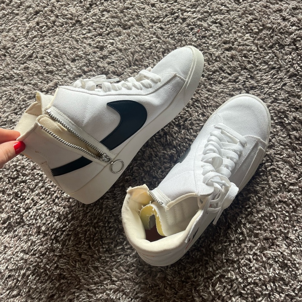 Nike blazers, unique.